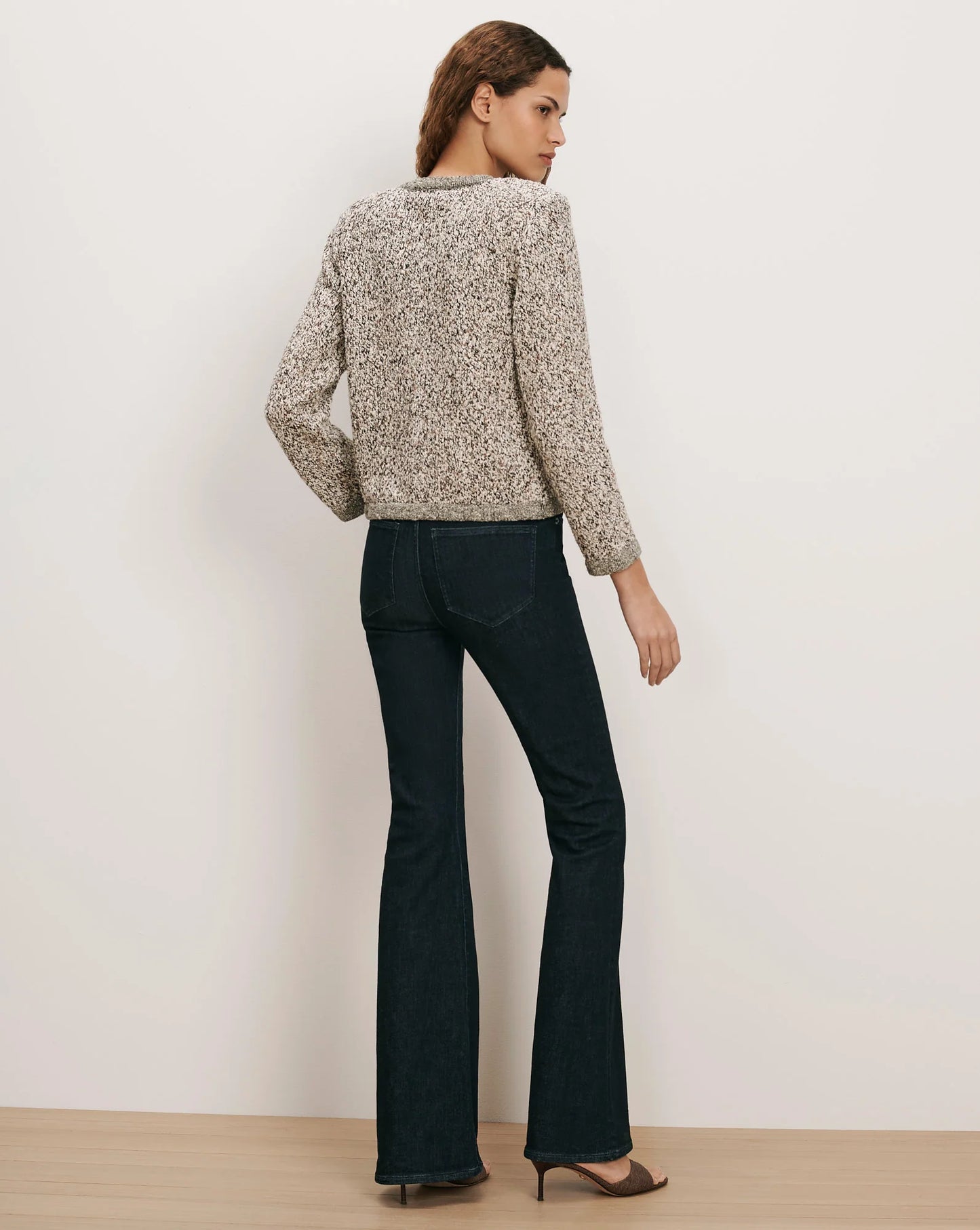 *PREORDER* REXTON CARDIGAN - DOVE MULTI