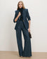 LEDGER WIDE-LEG PANT - INDIGO/COPPER