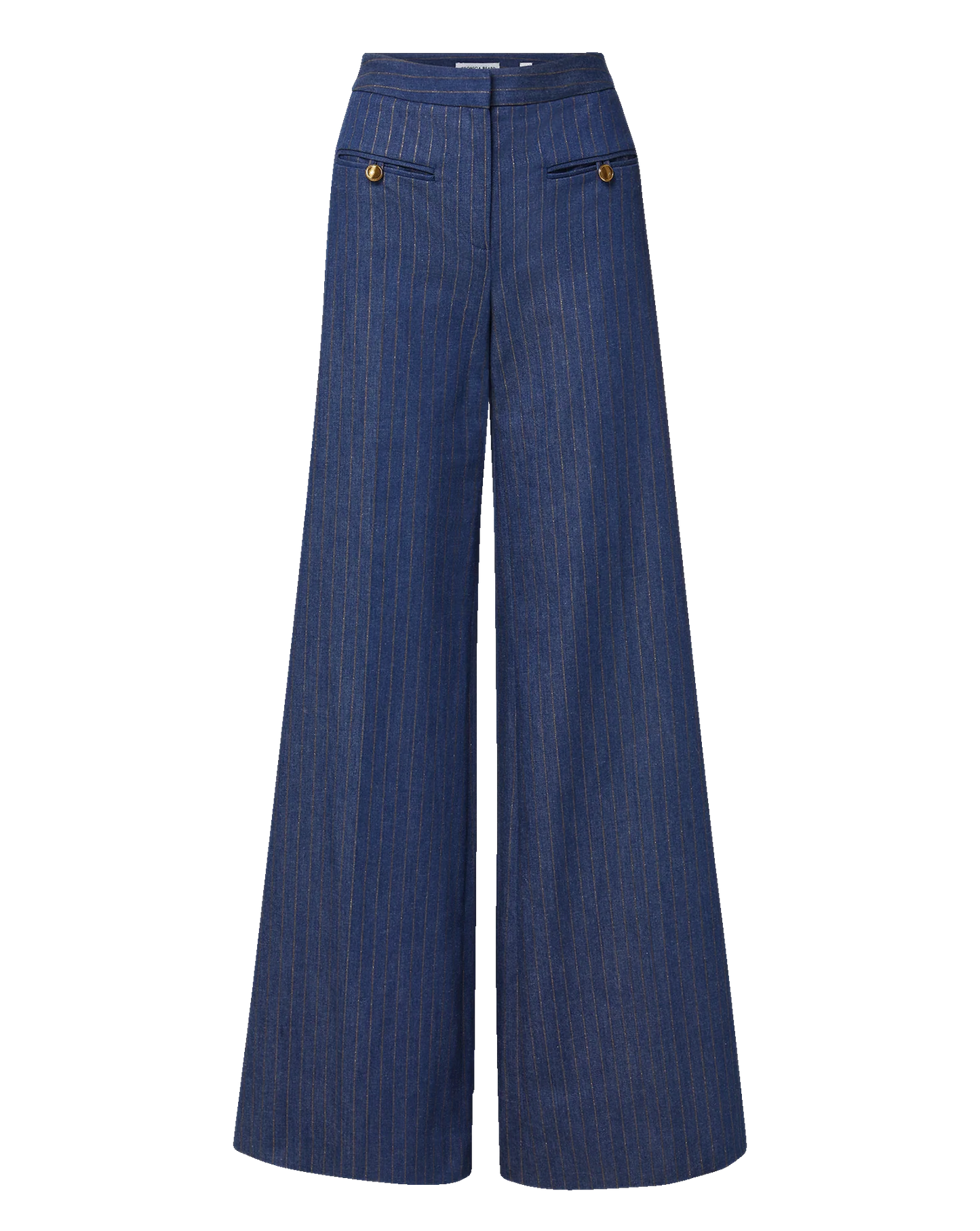 LEDGER WIDE-LEG PANT - INDIGO/COPPER