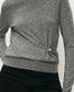 FRANKIE BROOCH PULLOVER - HEATHER GREY