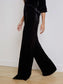 PILAR WIDE LEG PANT - BLACK