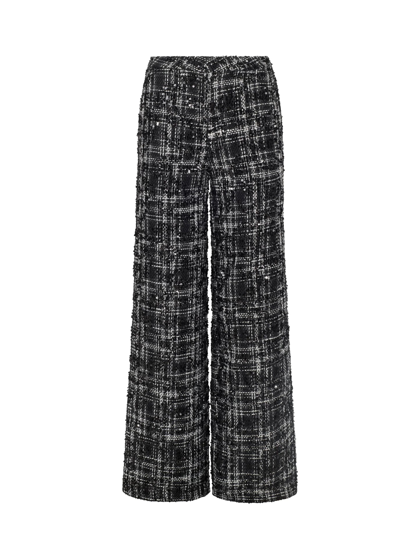 LIVVY PANT - TWEED BLACK SEQUIN