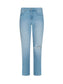 NEVIA SLOUCHY STRAIGHT-LEG JEAN - LAGO DESTRUCT