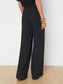 NOVA PLEATED PANT - BLACK