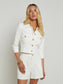 SAIGE SAFARI SHORT - WHITE