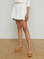 SAIGE SAFARI SHORT - WHITE
