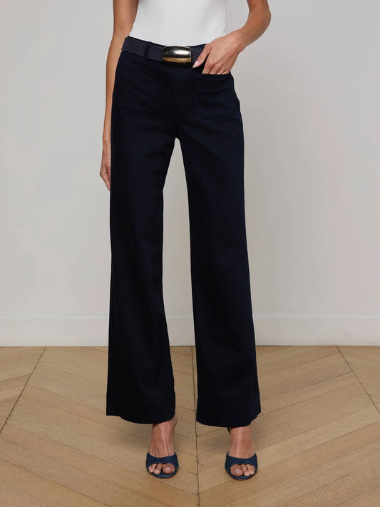 NOLAN PATCH POCKET JEAN - DEEP MIDNIGHT