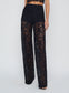 LIVVY LACE TROUSER - BLACK