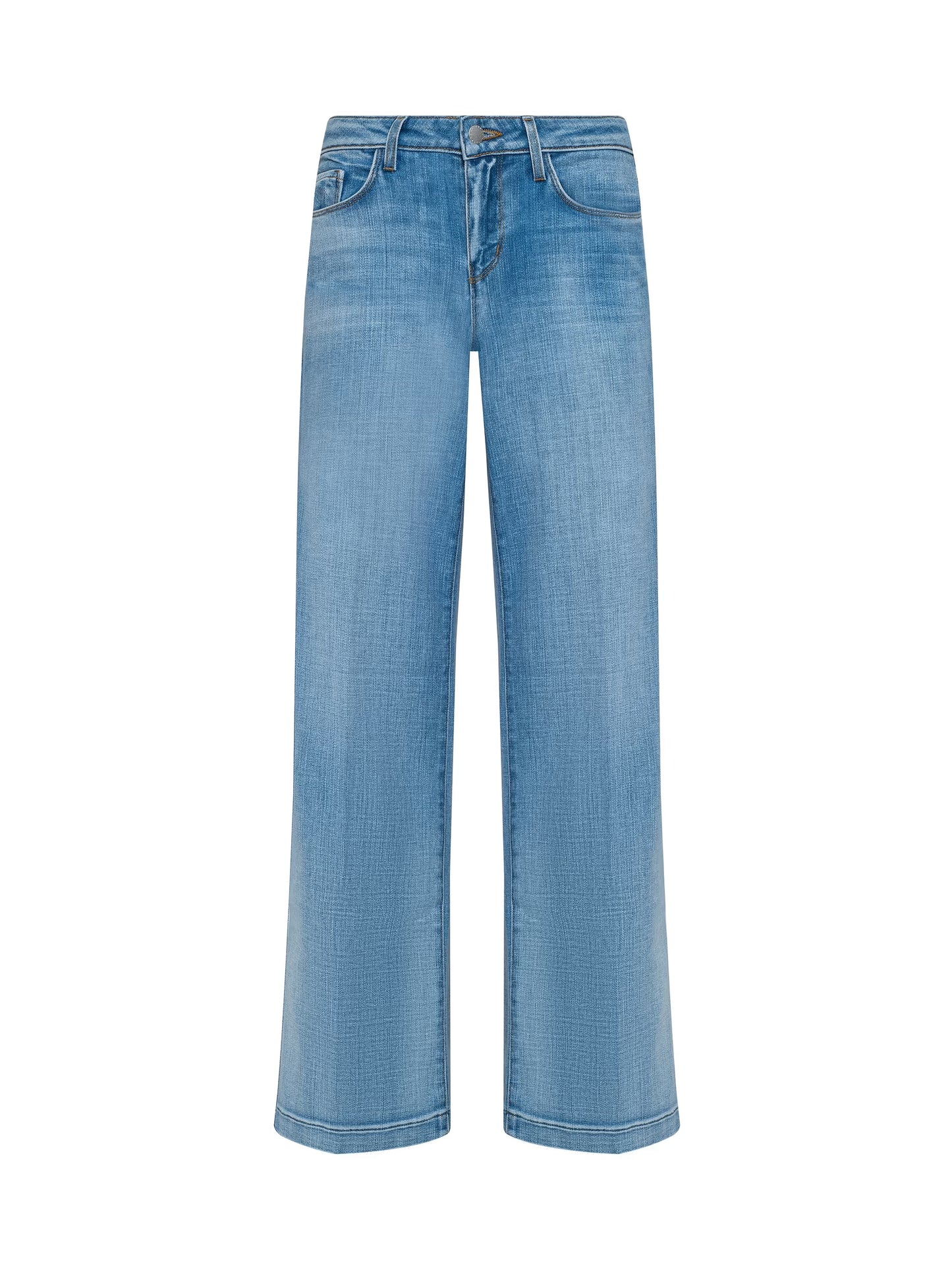 *PREORDER* JOANNE WIDE LEG JEAN - DRY ICE