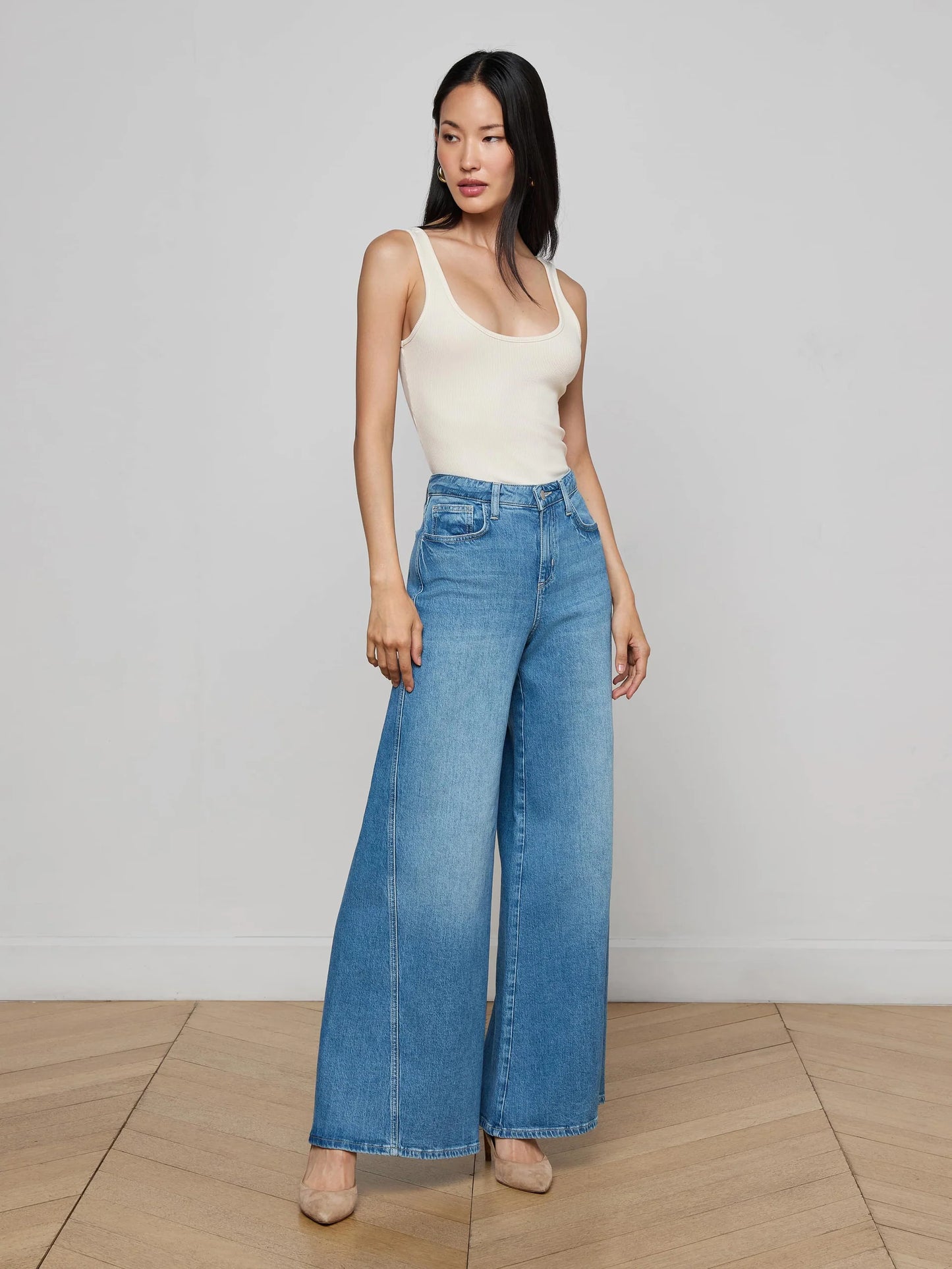 *PREORDER* BEAU WIDE LEG JEAN - KONA