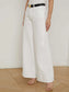 BEAU WIDE LEG JEAN - BLANC