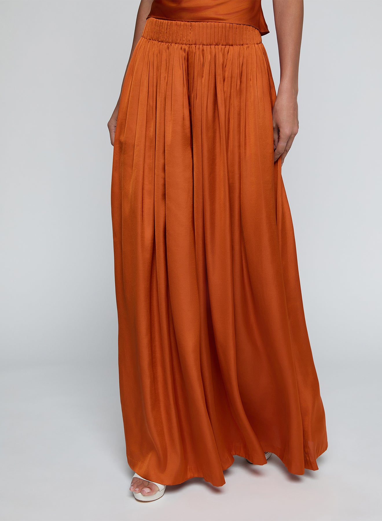 HAYLO WIDE LEG PANT - SIENNA