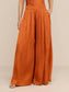 HAYLO WIDE LEG PANT - SIENNA