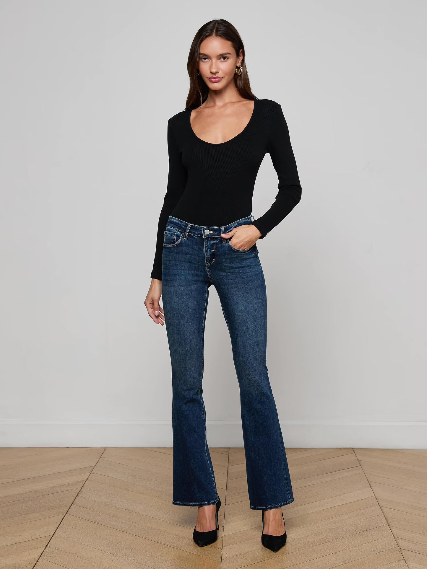 *PREORDER* CARA BOOTCUT JEAN - ROXBURY