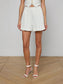 NAAMAH PLEATED SHORT - IVORY