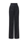 MAJOR SUIT HIGH WAISTED PANT - BLACK