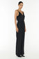 MAJOR SUIT HIGH WAISTED PANT - BLACK