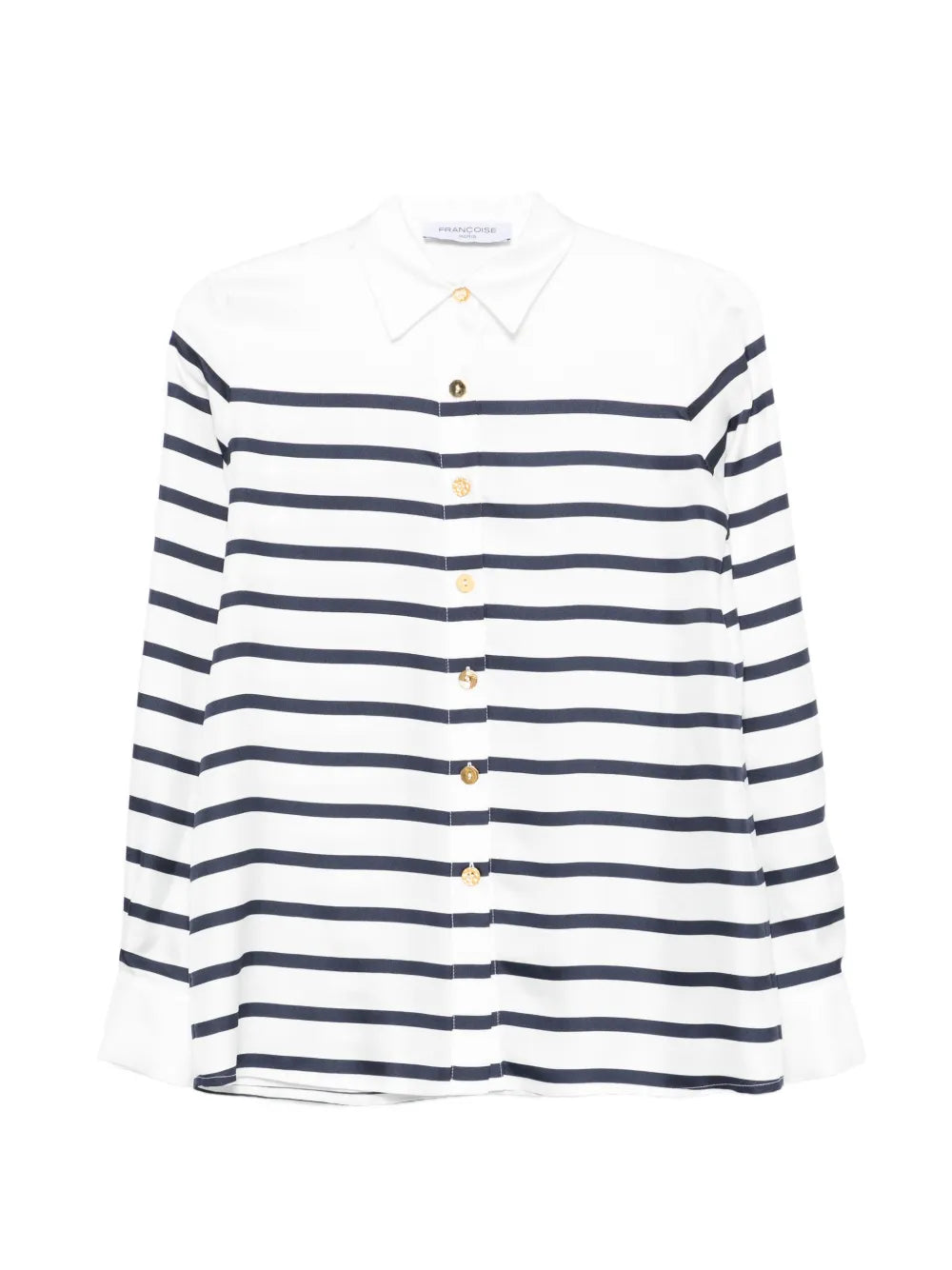 CONSTANCE SHIRT - STRIPE NAVY