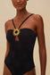 SUNNY MOON ONE PIECE - BLACK
