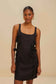 MINI DRESS SLEEVELESS - BLACK