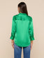 DANI SILK BLOUSE - ISLAND GREEN