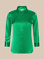 DANI SILK BLOUSE - ISLAND GREEN