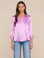 *PREORDER* DANI SILK BLOUSE - VIVID VIOLET