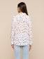 HOLLY BLOUSE - IVORY/LIPSTICK