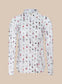HOLLY BLOUSE - IVORY/LIPSTICK