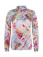 TYLER SILK BLOUSE - POSTCARD PRINT
