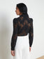 *PREORDER* JENICA LACE BLOUSE - BLACK