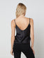 LEXI SILK CAMISOLE - BLACK