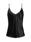 LEXI SILK CAMISOLE - BLACK