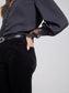 *PREORDER *AVA LACE BLOUSE - BLACK
