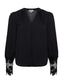 *PREORDER *AVA LACE BLOUSE - BLACK