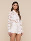 SEYCHELLE CROPPED EYELET BLOUSE - IVORY