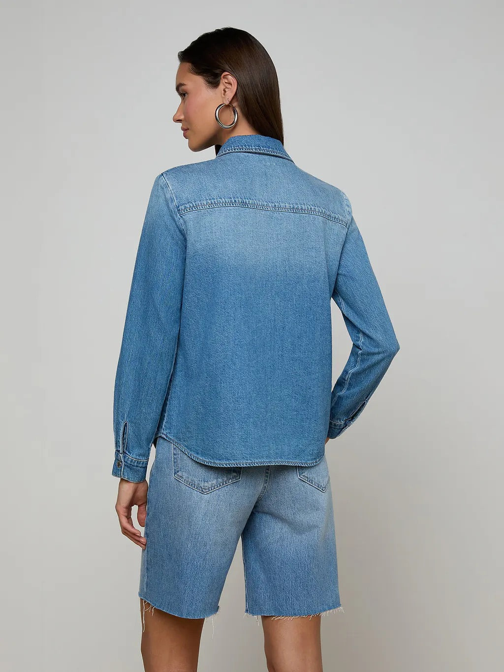 ISLA DENIM SHIRT - ANAHEIM