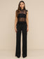 *PREORDER* TOURS LACE TOP - BLACK