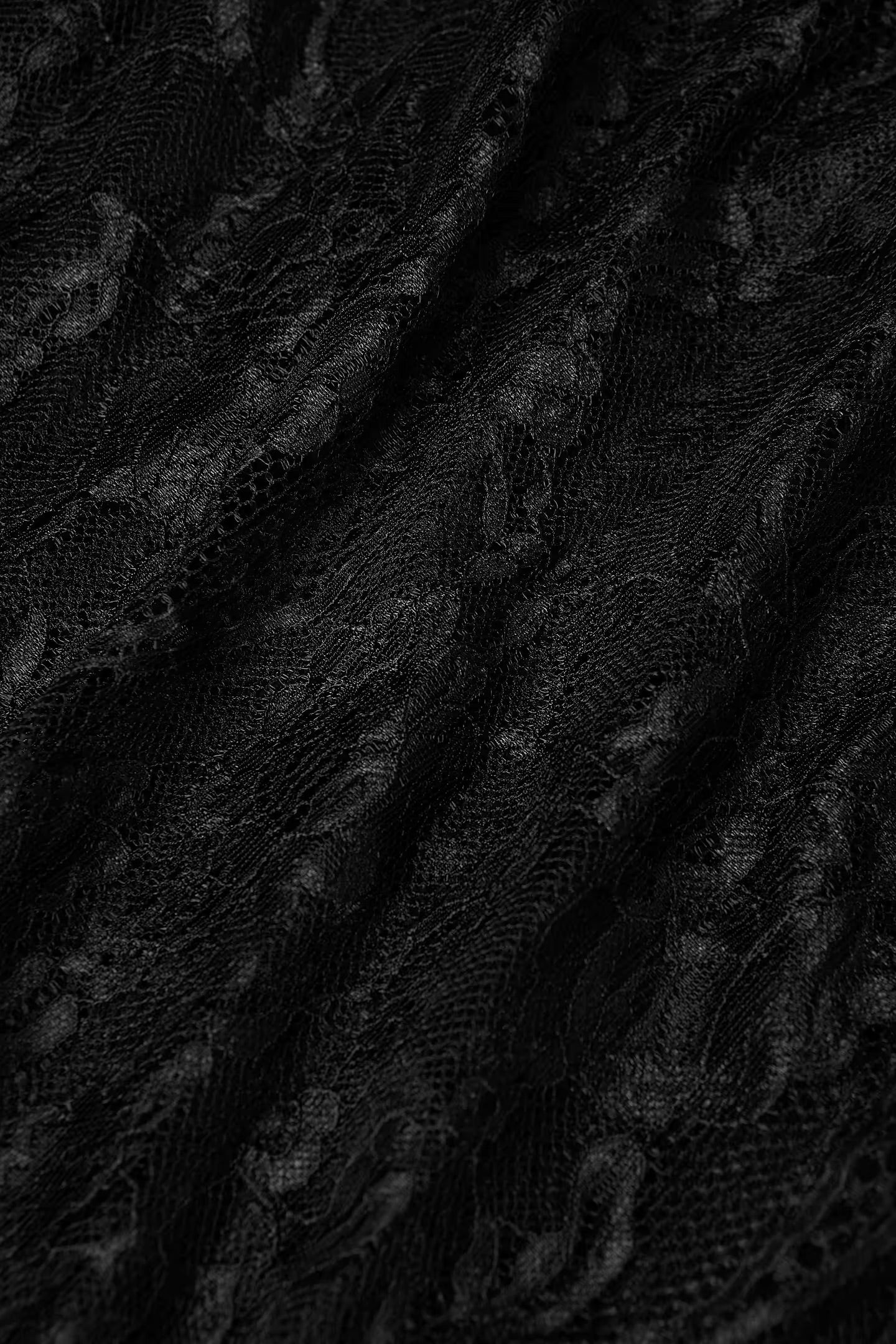 *PREORDER* TOURS LACE TOP - BLACK