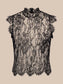 *PREORDER* TOURS LACE TOP - BLACK