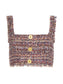 MAYLIN BRALETTE TOP - MAUVE/MULTI