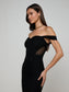 ASUKA CORSET TOP - BLACK