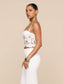 SONYA BUSTIER TOP - IVORY