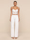 SONYA BUSTIER TOP - IVORY