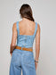 SAGA DENIM TOP - OLVERA