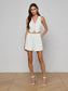 JIANNA SHORT VEST - IVORY