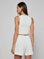 JIANNA SHORT VEST - IVORY