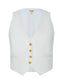 JIANNA SHORT VEST - IVORY