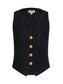 KINO LACE VEST - BLACK