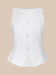 TESSA VEST - WHITE